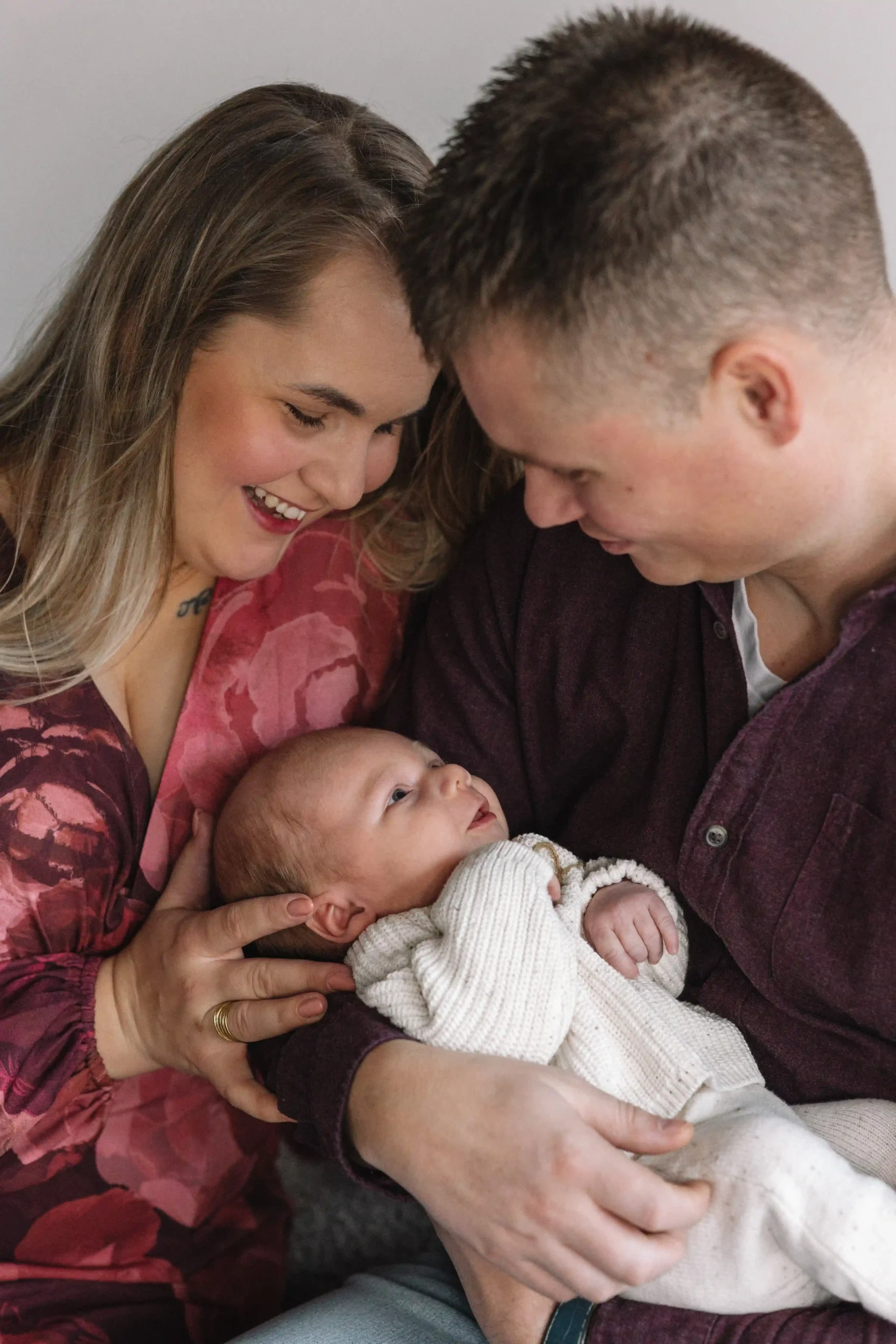 newborn studio shoot